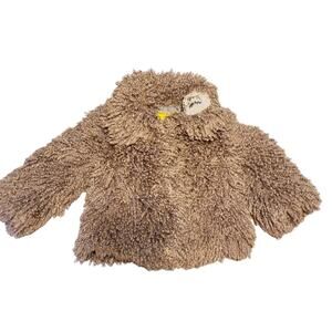 Piece Of Cake Toddler Faux Fur Jacket XS – Teddy Style, Cozy Fall Layer